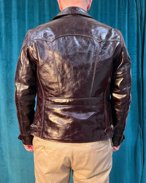 Rainbow Country HERCULES Sports Jacket in Seal Brown Shinki Hikaku Horsehide [2026 Pre-Order] - Image 10
