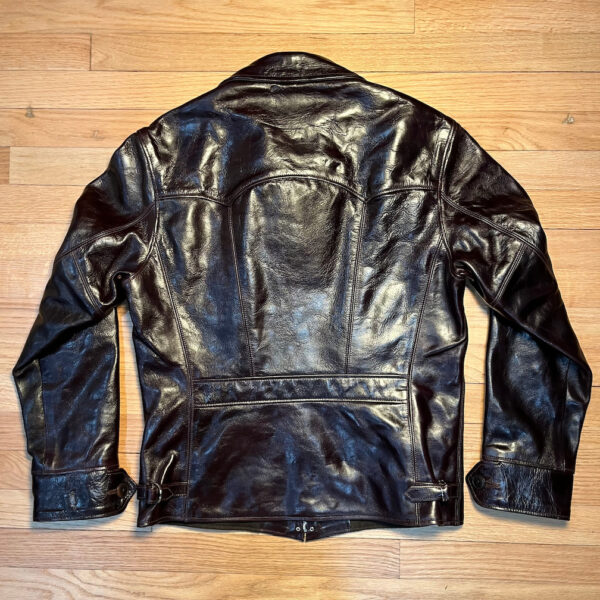 Rainbow Country HERCULES Sports Jacket in Seal Brown Shinki Hikaku Horsehide [2026 Pre-Order] - Image 6