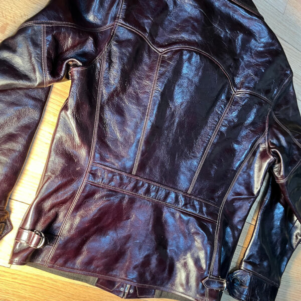 Rainbow Country HERCULES Sports Jacket in Seal Brown Shinki Hikaku Horsehide [2026 Pre-Order] - Image 8