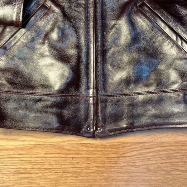 Rainbow Country HERCULES Sports Jacket in Seal Brown Shinki Hikaku Horsehide [2026 Pre-Order] - Image 5