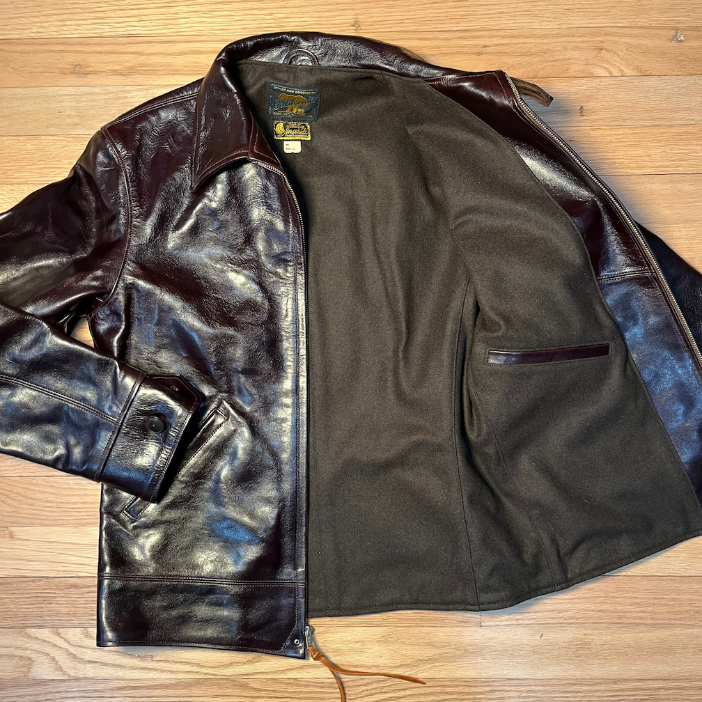 Rainbow Country HERCULES Sports Jacket in Seal Brown Shinki Hikaku