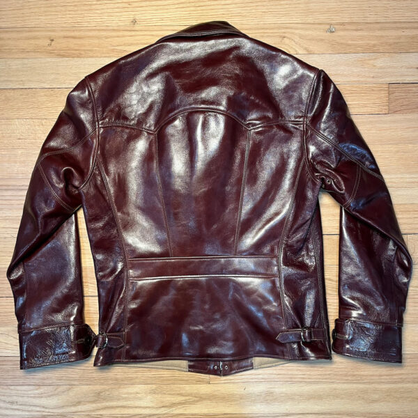Rainbow Country HERCULES Sports Jacket in Light Brown Shinki Hikaku Horsehide [2026 Pre-Order] - Image 6