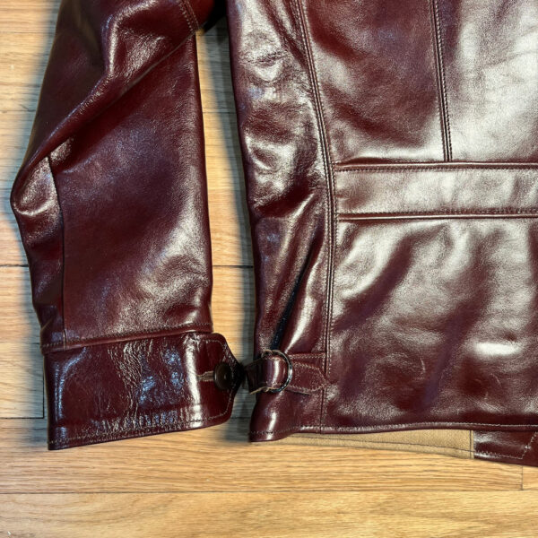 Rainbow Country HERCULES Sports Jacket in Light Brown Shinki Hikaku Horsehide [2026 Pre-Order] - Image 7