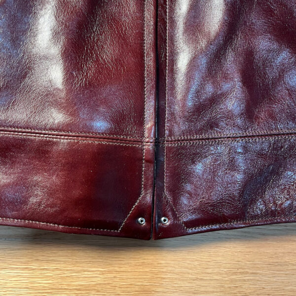 Rainbow Country HERCULES Sports Jacket in Light Brown Shinki Hikaku Horsehide [2026 Pre-Order] - Image 5