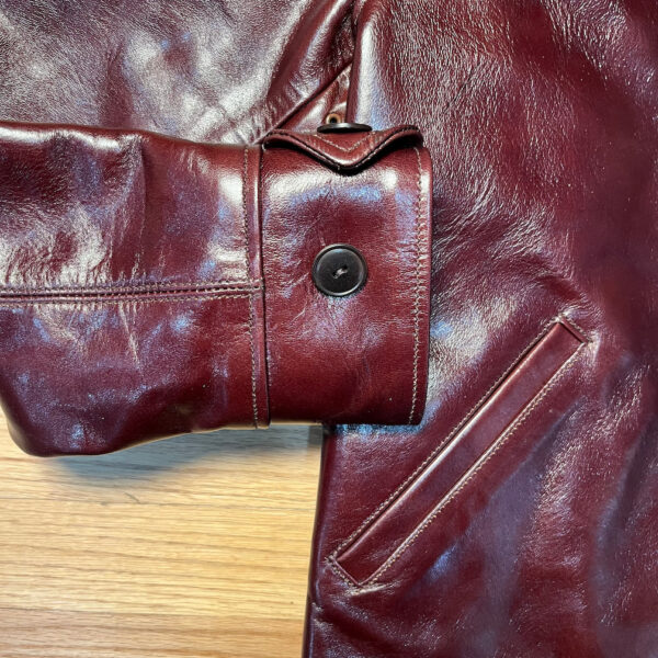 Rainbow Country HERCULES Sports Jacket in Light Brown Shinki Hikaku Horsehide [2026 Pre-Order] - Image 4