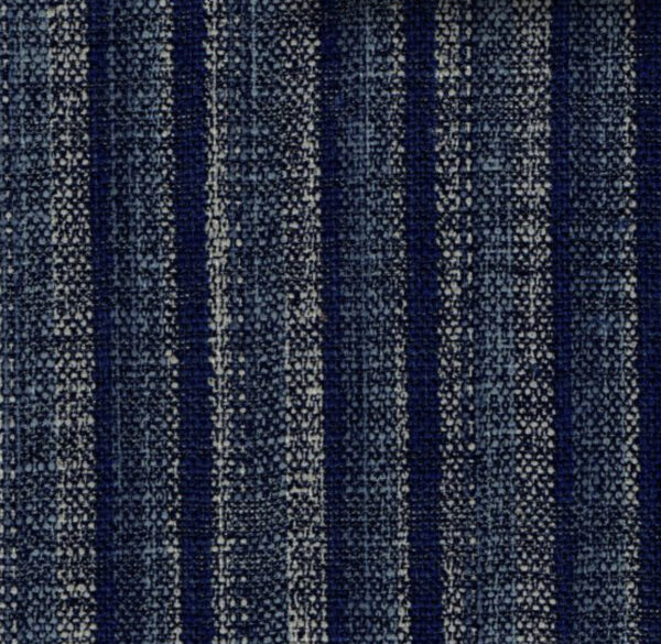 Blue and Light Blue vertical stripe lining