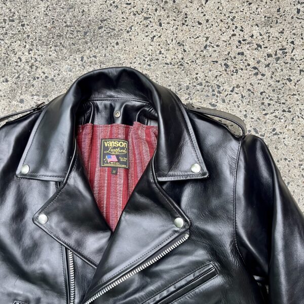 DudsByDel x Vanson C2 in Black Chromexcel Horsehide [2025 Pre-Order] - Image 2