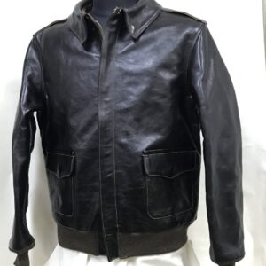 Rainbow Country A2 FLIGHT Jacket in Dark Seal Brown Shinki Hikaku Horsehide [2025 Pre-Order]