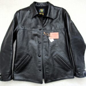 Rainbow Country SPIDER Car Coat in Black Teacore Shinki Hikaku Horsehide [2026 Pre-Order]