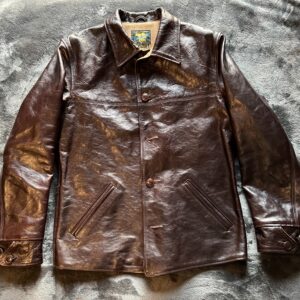 Rainbow Country SPIDER Car Coat in Seal Brown Shinki Hikaku Horsehide [2025 Pre-Order]