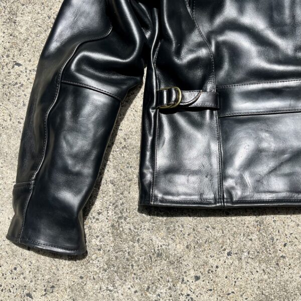 DudsByDel x Vanson REGENT Sports Jacket in Black Chromexcel Horsehide [2025 Pre-Order] - Image 4
