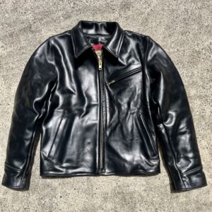 DudsByDel x Vanson REGENT Sports Jacket in Black Chromexcel Horsehide [2025 Pre-Order]