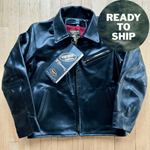 DudsByDel x Vanson REGENT Sports Jacket in Black Chromexcel Horsehide, Size 36 (Fits Like Size 38)