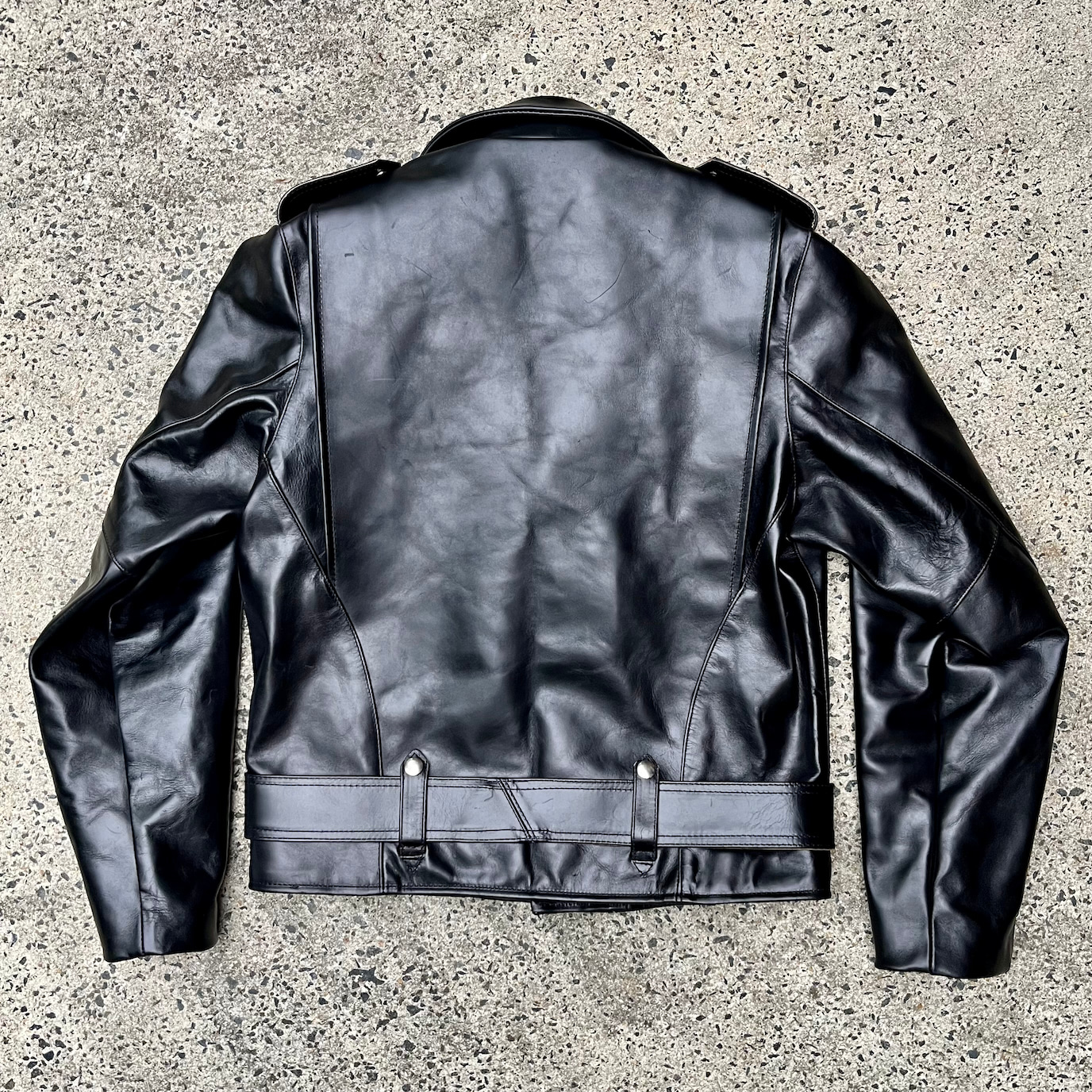 DudsByDel x Vanson C2 in Black Chromexcel Horsehide, size 42 (fits