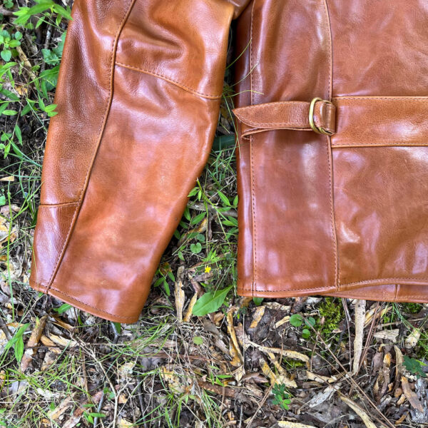 DudsByDel x Vanson REGENT Sports Jacket in Cognac Badalassi Steerhide [2026 Pre-Order] - Image 5