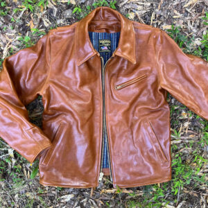 DudsByDel x Vanson REGENT Sports Jacket in Cognac Badalassi Steerhide [2026 Pre-Order]