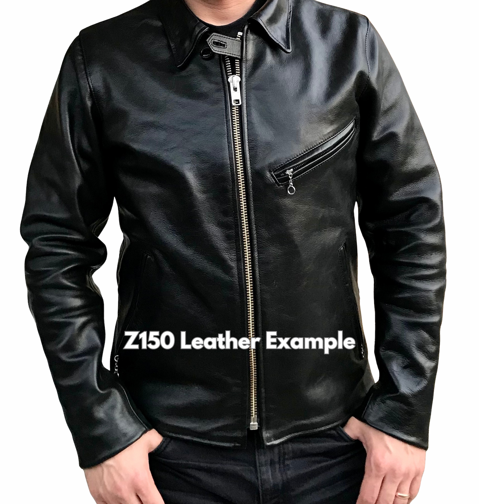 Wearing z150 leather jacket