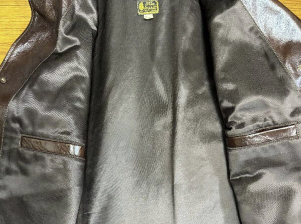 Rainbow Country GRANTCHESTER Sports Jacket in Tobacco Brown Shinki Hikaku Horsehide [2026 Pre-Order] - Image 5