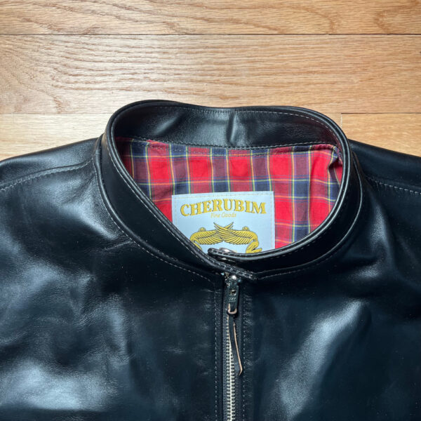 Cherubim Cafe Racer Jacket in Black Chromexcel Horsehide [2026 Pre-order] - Image 5