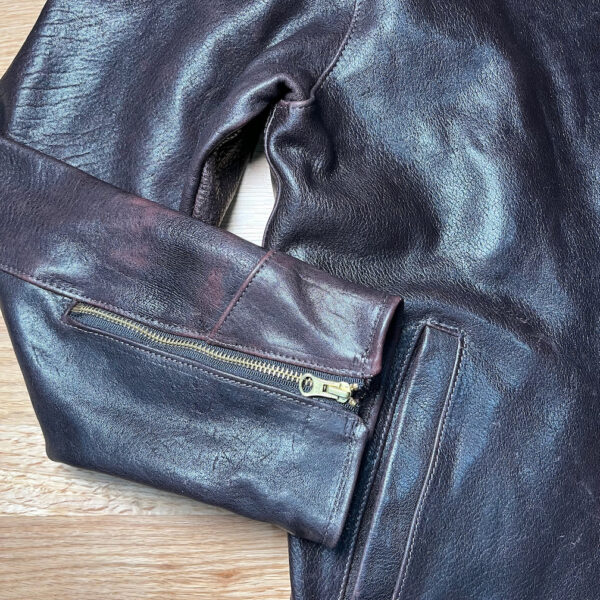 DudsByDel x Vanson REGENT Sports Jacket in Dark Brown Aspen Horsehide [2026 Pre-Order] - Image 4