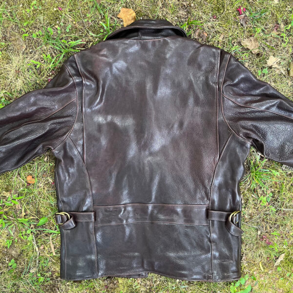 DudsByDel x Vanson REGENT Sports Jacket in Dark Brown Aspen Horsehide [2026 Pre-Order] - Image 5